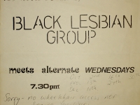 'Waltham Forest Women's Centre Black Lesbian Group', n.d