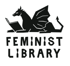 Feminist Library new logo - designed by Anna Lincoln